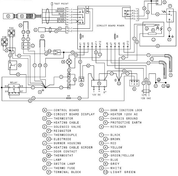 Dometic RM1350 Wiring Diagram